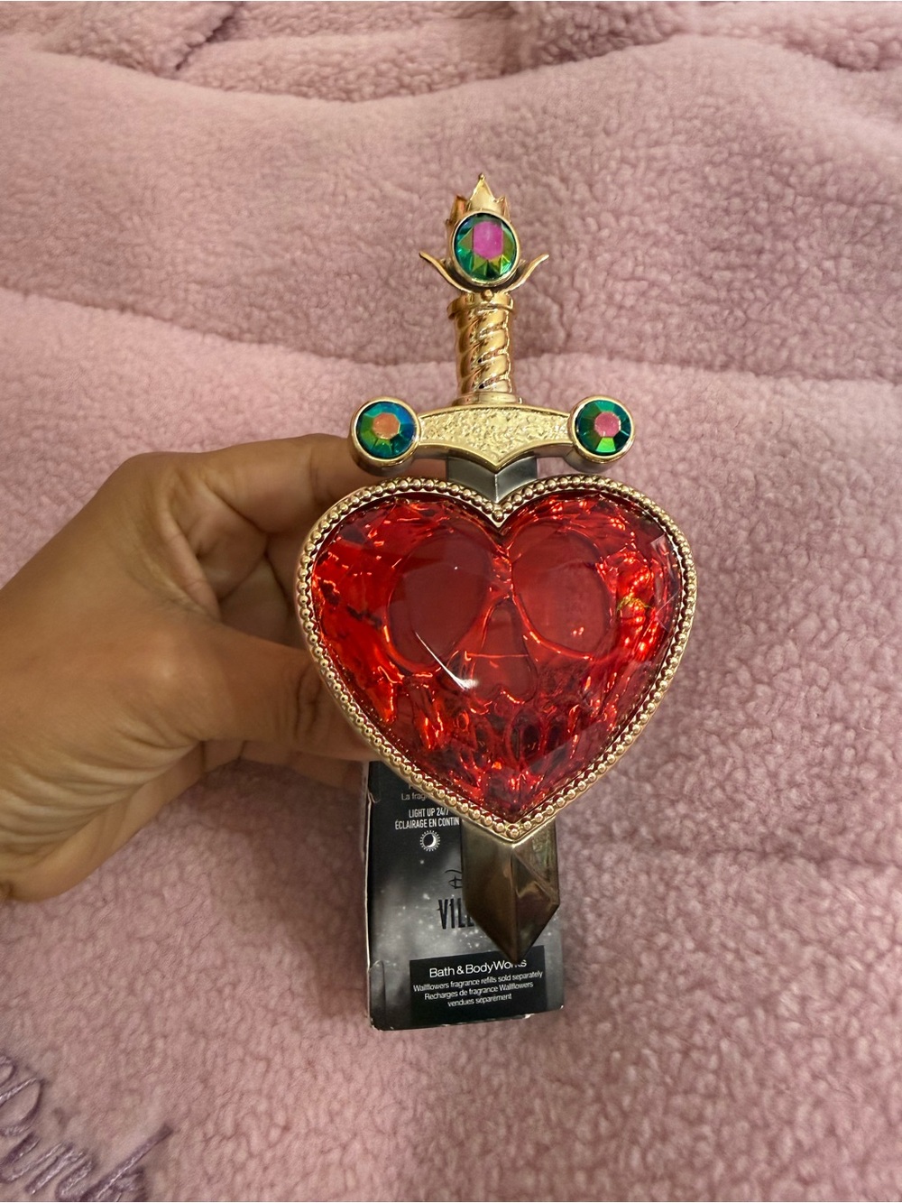 Bath & Body Works Gold Heart Sword Fragrance wallflower plug